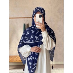 روسری نخی پاپیون